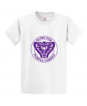 Globo Gym Purple Cobras Classic Unisex Kids and Adults T-Shirt for Dodgeball Movie Fans